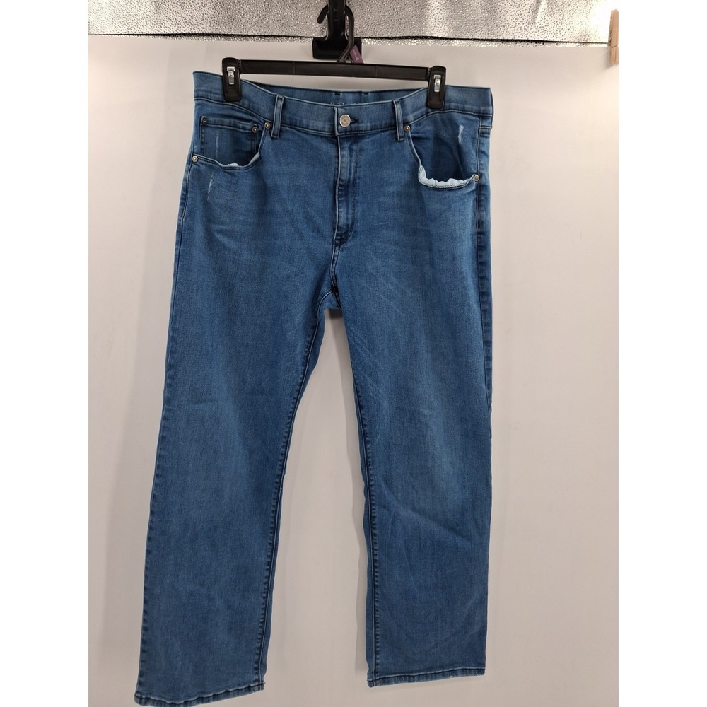 Mott & Bow Mens Straight Leg Jeans 40x32 Actual 40x31